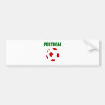 Retro Fußballt-shirt Portugals Auto Aufkleber
