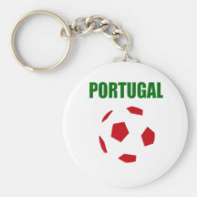 Retro Fußballt-shirt Portugals Schlüsselanhänger