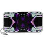 Retro Futurism-Weltraumzeitalter-Fantasie - Cricke iPhone Lautsprecher