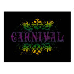 Retro Karneval Postkarten