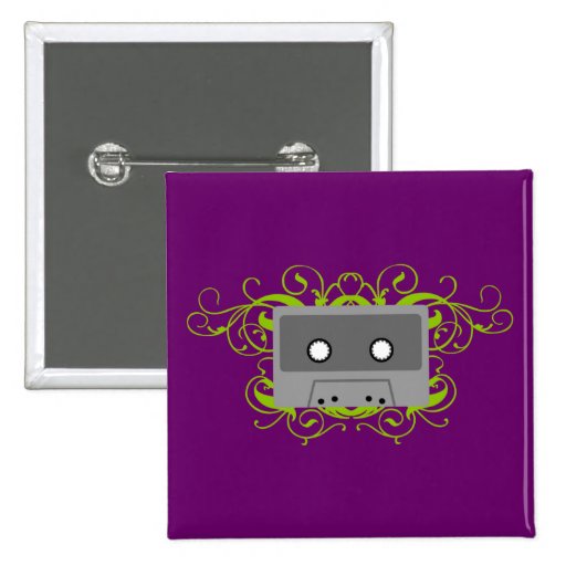 Retro Kassette Buttons