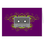 Retro Kassette Karte
