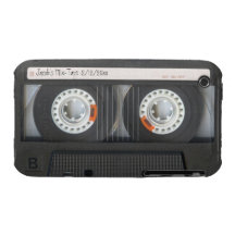 Retro Kassette Mischung-Band Kasten iPhone 3 Case-Mate Hüllen