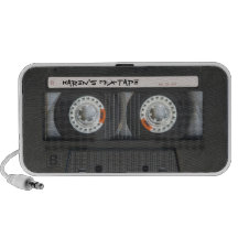 Retro Kassetten-Band-Lautsprecher
