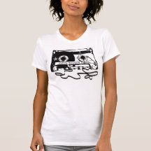 Retro Kassettenband vom 80er T-shirts