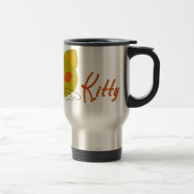 Retro Miezekatze Tee Tasse