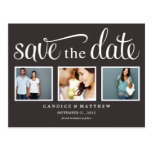 RETRO MITTEILUNG DES SCHWARZ-%PIPE% SAVE THE DATE POSTKARTE