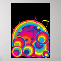 Retro Musik Plakat