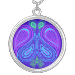 Retro Paisley Halskette