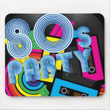 Retro Party 80 Mauspads