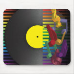 Retro Party-Hintergrund Mousepad