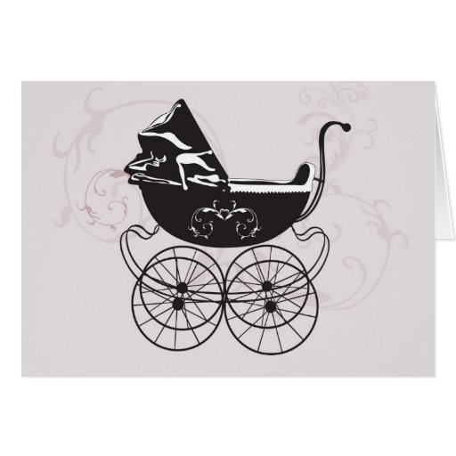 Retro Pram Karte