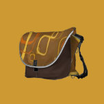 Retro quadratische Bote-Tasche kuriertaschen