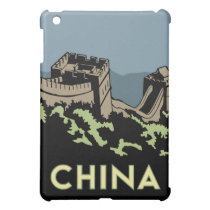 retro Reiseplakat des Chinakunst-Dekos ipad mini hüllen