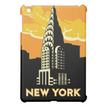 retro Reiseplakat des New- Yorkkunst-Dekos ipad mini hüllen