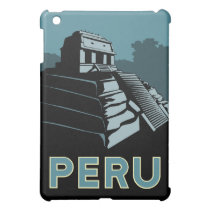 retro Reiseplakat des Peru-Kunst-Dekos ipad mini hüllen