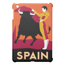 retro Reiseplakat des Spanien-Kunst-Dekos ipad mini hüllen