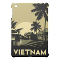 retro Reiseplakat des Vietnam-Kunst-Dekos ipad mini hüllen