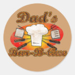 Retro Restaurant, das Bar-b-Que des Vatis Sticker