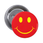 Retro smiley anstecknadelbutton