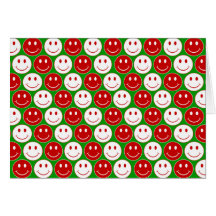Retro smiley grußkarten