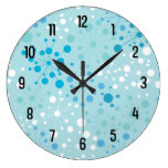 Retro Sternexplosion-Wand-Uhr