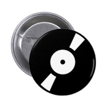 Retro vinly Aufzeichnung Button
