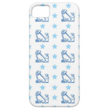 Retro Vintage girly Sternchen-Vereinbarung der See iPhone 5 Etuis