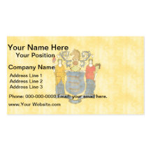 Retro Vintage New Jersey Flag Business Card