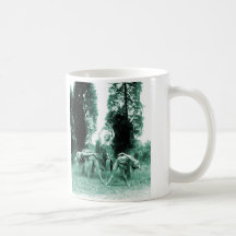 Retro Vintage Tanzen-Frauen-wilde Frauen Teetasse