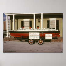 Retro Wachs-Modell-Plakat Effektivwerts Queen Mary