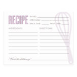 RETRO WISCHEN SIE %PIPE% REZEPT-KARTEN POSTKARTEN