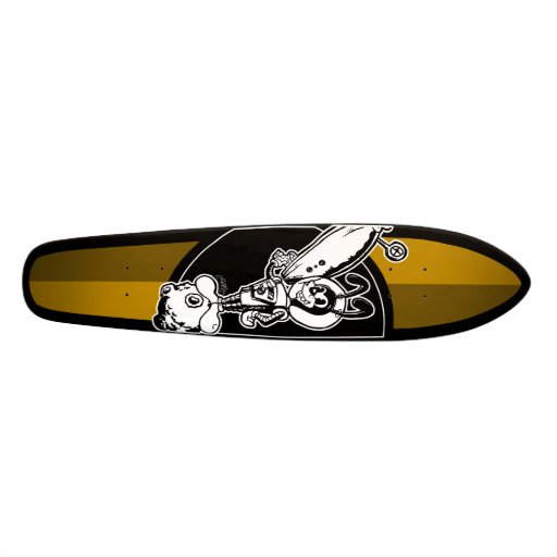 Retrotoon Personalisiertes Skateboard