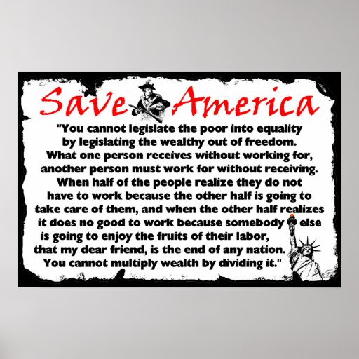 Retten Sie Amerika! Plakate