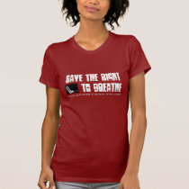 Retten Sie das Recht zu atmen t-shirts