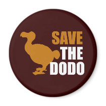 Retten Sie den Dodo-Vogel! magnete
