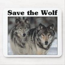 Retten Sie den Wolf Mousepad