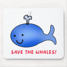 Retten Sie die Wale! Mousepads