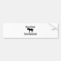 Retten Sie ein Pferd, reiten Sie einen Tierarzt Auto Sticker