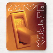 Retten Sie Energie Mousepad