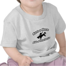 Retten Sie Pferd, Fahrtierarzt T-shirts
