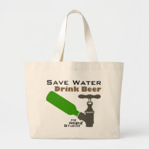 Retten Sie Wasser-Getränk-Bier Einkaufstasche