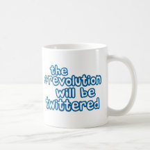 Revolution twittered kaffeetassen