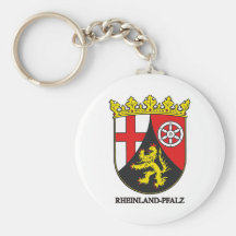 Rheinland-Pfalz (Rheinland-Pfalz) COA Schlüsselband