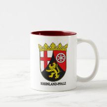 Rheinland-Pfalz (Rheinland-Pfalz) COA Kaffee Tassen