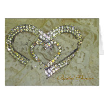 Rhinestones und Spitze Karten