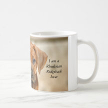 Rhodesian Ridgeback Liebhaberbecher Haferl