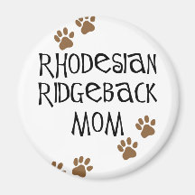 Rhodesian Ridgeback Mamma Kühlschrankmagnet