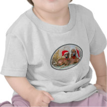 Rhodesian Ridgeback Winter-Weihnachtskleid Tshirt
