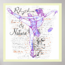 Rhythmus des Naturplakats VON 8,99